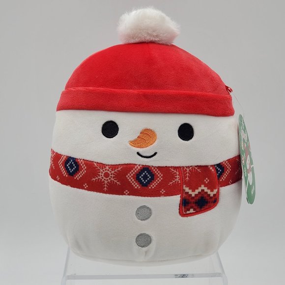 Squishmallows Manny the Snowman - NWT - Picture 2 of 15